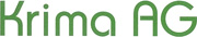 Logo: grüner Schriftzug der Krima AG